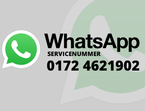 Neuer Service: Support via WhatsApp
